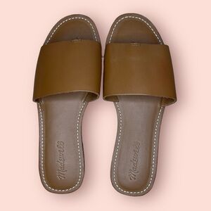 MADEWELL | BROADWALK POST SLIDE SANDAL | NO BOX